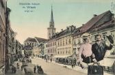Villach Hauptplatz, Ankunftkarte  - Kärnten - alte historische Fotos Ansichten Bilder Aufnahmen Ansichtskarten 
