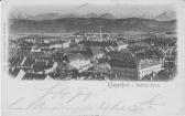 Klagenfurt v. Stadtpfarrthurm - Klagenfurt am Wörthersee - alte historische Fotos Ansichten Bilder Aufnahmen Ansichtskarten 
