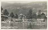 Strandbad Villa Antonia - Bodensdorf - Steindorf am Ossiacher See - alte historische Fotos Ansichten Bilder Aufnahmen Ansichtskarten 