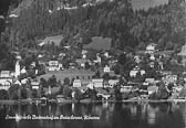 Bodensdorf vom See - Steindorf am Ossiacher See - alte historische Fotos Ansichten Bilder Aufnahmen Ansichtskarten 