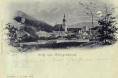 Heiligenkreuz bei Baden - Mondscheinkarte - Baden - alte historische Fotos Ansichten Bilder Aufnahmen Ansichtskarten 