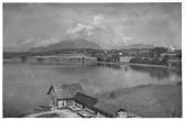 Egg am See, Boots und Badehaus Gasthof Aschgan - Egg am Faaker See - alte historische Fotos Ansichten Bilder Aufnahmen Ansichtskarten 