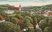 Purgstall mit Oetscher - Purgstall an der Erlauf - alte historische Fotos Ansichten Bilder Aufnahmen Ansichtskarten 