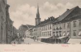 Hauptplatz mit Rautterhaus  - Hauptplatz - alte historische Fotos Ansichten Bilder Aufnahmen Ansichtskarten 