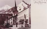 Villach im Fasching -  Der Lindwurm am Hauptplatz  - Hauptplatz - alte historische Fotos Ansichten Bilder Aufnahmen Ansichtskarten 