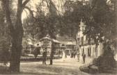 Der Walterhof und das Kurhaus von 1899 - Villach-Warmbad-Judendorf - alte historische Fotos Ansichten Bilder Aufnahmen Ansichtskarten 