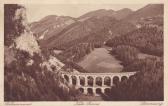 Semmering, Polleroswand und  Kalte Rinne - Europa - alte historische Fotos Ansichten Bilder Aufnahmen Ansichtskarten 