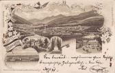 Lithographie - Kärnten - alte historische Fotos Ansichten Bilder Aufnahmen Ansichtskarten 
