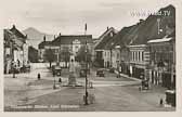 Völkermarkt - Unterer Platz (Adolf Hitler Platz) - Kärnten - alte historische Fotos Ansichten Bilder Aufnahmen Ansichtskarten 