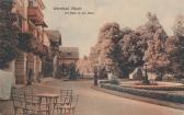 Warmbad mit Blick in die Allee - Villach-Warmbad-Judendorf - alte historische Fotos Ansichten Bilder Aufnahmen Ansichtskarten 