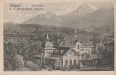 Warmbad mit Mittagskogel - Kärnten - alte historische Fotos Ansichten Bilder Aufnahmen Ansichtskarten 
