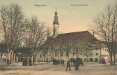 Klagenfurt Benediktinerblatz - Oesterreich - alte historische Fotos Ansichten Bilder Aufnahmen Ansichtskarten 