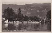 Bodensdorf, Strandbad zur Laube - Steindorf am Ossiacher See - alte historische Fotos Ansichten Bilder Aufnahmen Ansichtskarten 