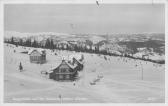 Berger Alm im Winter - Steindorf am Ossiacher See - alte historische Fotos Ansichten Bilder Aufnahmen Ansichtskarten 