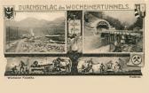 Wocheinerbahn 3 Bild Karte - Wochein / Bohinj - alte historische Fotos Ansichten Bilder Aufnahmen Ansichtskarten 
