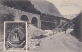 Tauernbahn Nordrampe, Anlaufbrücke Böckstein - Oesterreich - alte historische Fotos Ansichten Bilder Aufnahmen Ansichtskarten 