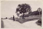 Egg am See, Faakersee Bildstock noch mit Blechdach - Villach(Stadt) - alte historische Fotos Ansichten Bilder Aufnahmen Ansichtskarten 