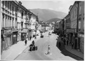 Hauptplatz, fertige neue Fahrbahn - Villach(Stadt) - alte historische Fotos Ansichten Bilder Aufnahmen Ansichtskarten 