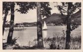 Klopeiner See -  Bad mit Sprungturm - Kärnten - alte historische Fotos Ansichten Bilder Aufnahmen Ansichtskarten 