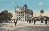 Wien, Aspernplatz mit Urania - Wien - alte historische Fotos Ansichten Bilder Aufnahmen Ansichtskarten 