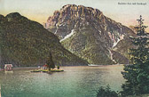 Raibler See mit Seekopf - Italien - alte historische Fotos Ansichten Bilder Aufnahmen Ansichtskarten 