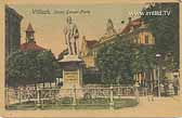Hans Gasser Denkmal - Villach - alte historische Fotos Ansichten Bilder Aufnahmen Ansichtskarten 