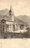 Pontebba, Kirche La Chiesa - Udine - alte historische Fotos Ansichten Bilder Aufnahmen Ansichtskarten 