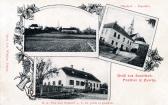 3 Bild Litho Karte - Sauritsch - Draugegend (Podravska) - alte historische Fotos Ansichten Bilder Aufnahmen Ansichtskarten 
