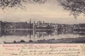 Velden Westbucht mit Schloss Velden - Oesterreich - alte historische Fotos Ansichten Bilder Aufnahmen Ansichtskarten 
