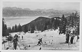 Slalomlauf auf der Gerlitzen - Pölling - alte historische Fotos Ansichten Bilder Aufnahmen Ansichtskarten 