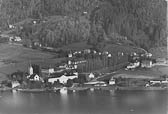 Lufbildaufnahme - Ossiach - alte historische Fotos Ansichten Bilder Aufnahmen Ansichtskarten 