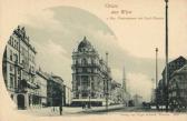 Wien, Praterstrasse mit Carl Theater - Wien - alte historische Fotos Ansichten Bilder Aufnahmen Ansichtskarten 