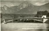 Draubrücke in der Ossiacher Zeile - Ossiacher Zeile - alte historische Fotos Ansichten Bilder Aufnahmen Ansichtskarten 