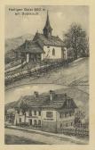 Heiligen Geist am Dobratsch, Kirche, Pfarrhof  - Villach - alte historische Fotos Ansichten Bilder Aufnahmen Ansichtskarten 