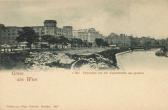 Wien, Panorama von der Aspernbrücke  - Wien,Innere Stadt - alte historische Fotos Ansichten Bilder Aufnahmen Ansichtskarten 