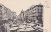 Wien, Hoher Markt mit Dreifaltigkeitssäule - Wien,Innere Stadt - alte historische Fotos Ansichten Bilder Aufnahmen Ansichtskarten 