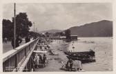 Millstatt, Strandbad mit Promenade - Spittal an der Drau - alte historische Fotos Ansichten Bilder Aufnahmen Ansichtskarten 
