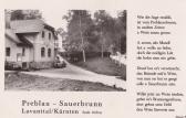 Preblau Sauerbrunn - Kärnten - alte historische Fotos Ansichten Bilder Aufnahmen Ansichtskarten 