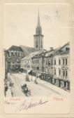 Villach - Hauptplatz - Villach - alte historische Fotos Ansichten Bilder Aufnahmen Ansichtskarten 