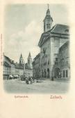 Laibach, Rathausplatz - alte historische Fotos Ansichten Bilder Aufnahmen Ansichtskarten 