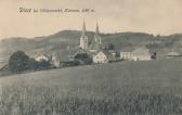 Diex, Ortsansicht mit Kirche - Völkermarkt - alte historische Fotos Ansichten Bilder Aufnahmen Ansichtskarten 