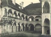 Hof der Musikschule - Villach-Innere Stadt - alte historische Fotos Ansichten Bilder Aufnahmen Ansichtskarten 