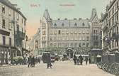 Margarethenplatz - Oesterreich - alte historische Fotos Ansichten Bilder Aufnahmen Ansichtskarten 