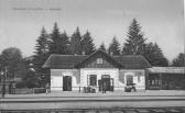 Warmbad - Bahnhof - Villach - alte historische Fotos Ansichten Bilder Aufnahmen Ansichtskarten 