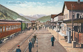 Bahnhof in St. Michael - Europa - alte historische Fotos Ansichten Bilder Aufnahmen Ansichtskarten 