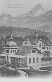 Warmbad Villach - Restaurant - Villach - alte historische Fotos Ansichten Bilder Aufnahmen Ansichtskarten 
