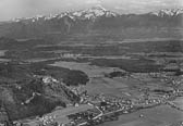 Luftbild St. Andrä - Villach - alte historische Fotos Ansichten Bilder Aufnahmen Ansichtskarten 