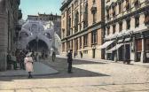 Triest, Via Silvio Pellico e Montuzza - Friaul Julisch Venetien - alte historische Fotos Ansichten Bilder Aufnahmen Ansichtskarten 