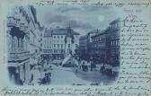 Wien, Hoher Markt - Mondscheinkarte - alte historische Fotos Ansichten Bilder Aufnahmen Ansichtskarten 