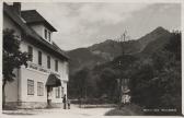 Gallob's Gasthof und Fleischhauerei - Finkenstein am Faaker See - alte historische Fotos Ansichten Bilder Aufnahmen Ansichtskarten 